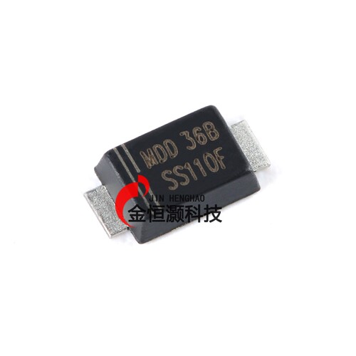 原装正品 SS110F SMAF 100V/1A 贴片肖特基二极体（10只）