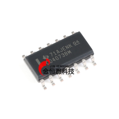 原装正品 CD4073BM96 SOIC-14 CMOS三路3输入与门 贴片逻辑芯片