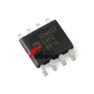 原装正品 ADM483EARZ-REEL SOIC-8半双工RS-485/RS-422收发器芯片