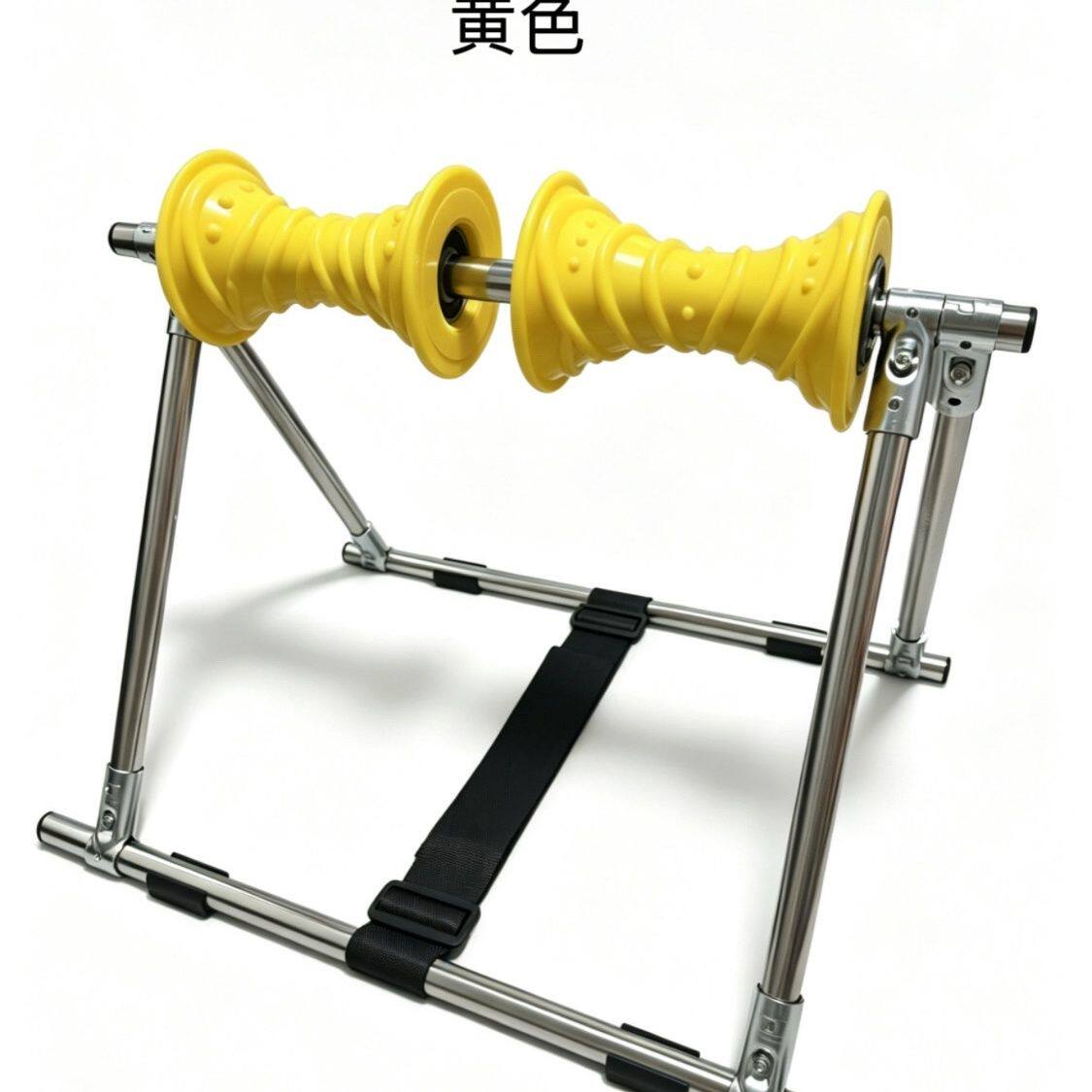 可折叠立式腿部按摩滚轮