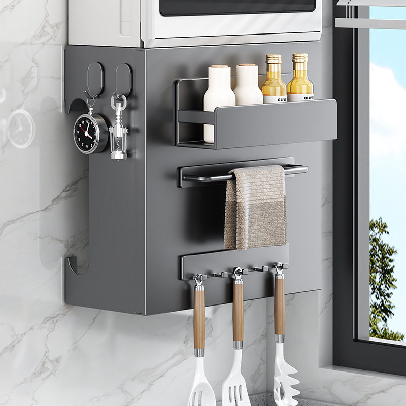 热水器遮挡罩磁吸燃气管道装饰厨房天然气壁挂炉遮丑柜置物架子