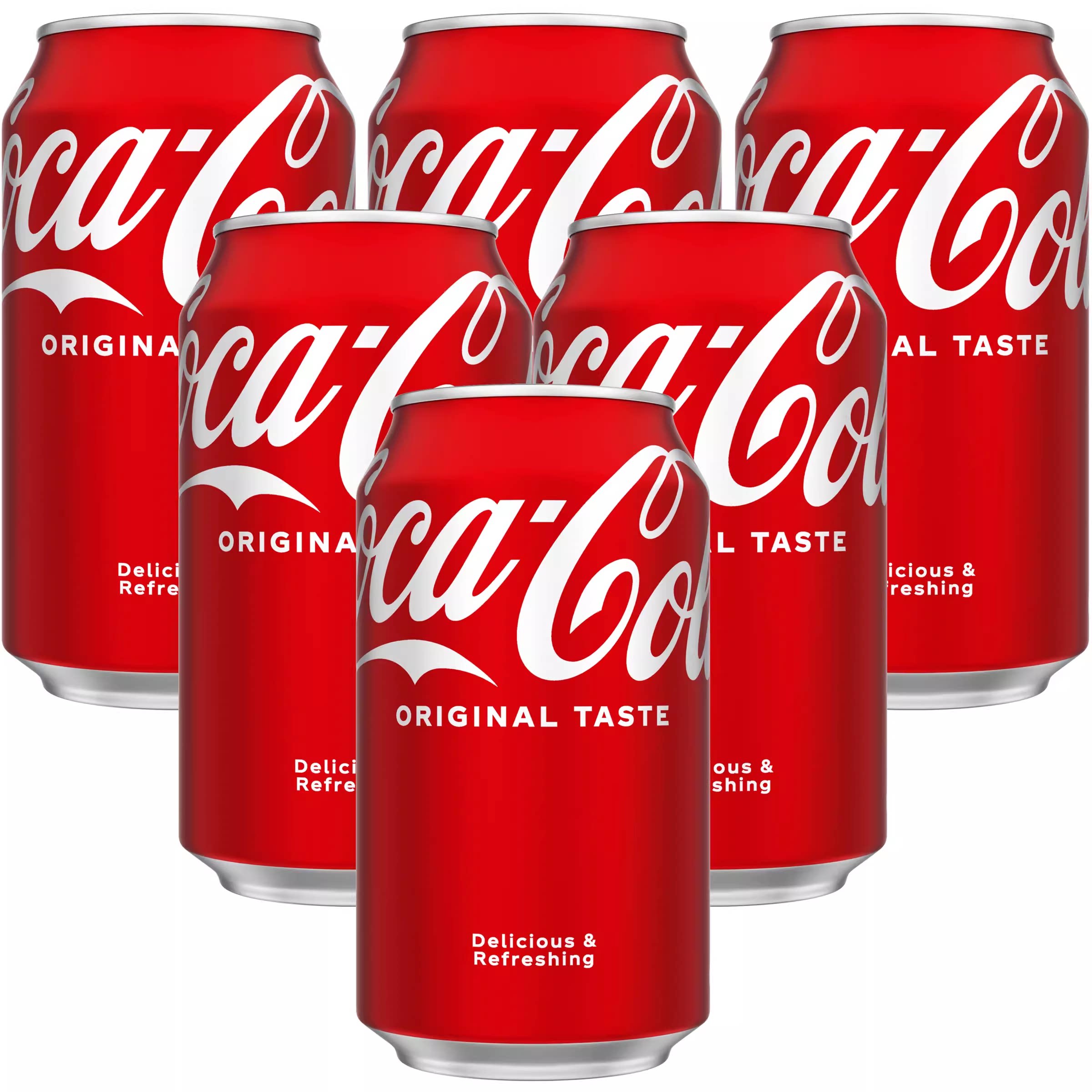 德国进口可口可乐330ml coca cola碳酸饮料汽水可乐易拉罐装