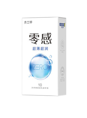 杰士邦避孕套零感超薄裸入持久套