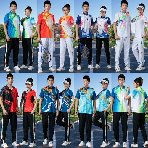 越进羽毛球服新款男女羽毛球服套