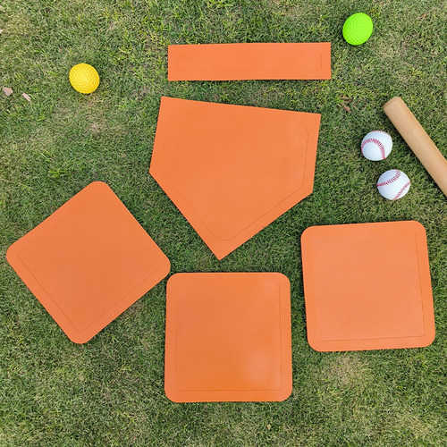 橡胶防水棒球垒包5件套