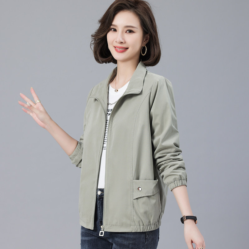 春秋短外套女宽松2026新款