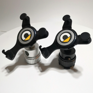 smart453专用车载手机支架09-19款 fortwo/forfour原装位安装