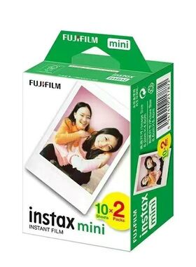 富士拍立得相纸mini7+/7C/7S/mini8/9/11/25/90白边卡通3寸相纸