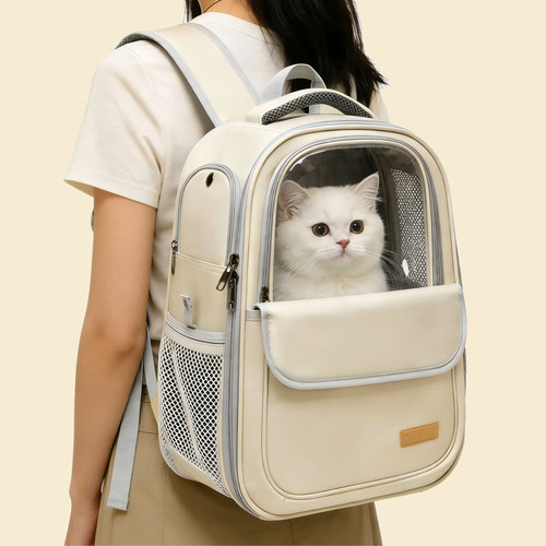 猫狗宠物外出透气大空间双肩包