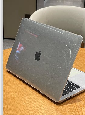 寻壳适用满天星苹果macbookair保护壳mac笔记本2025款电脑pro套macpro14寸13简约airm2透黑色M1配件硬16mbp15