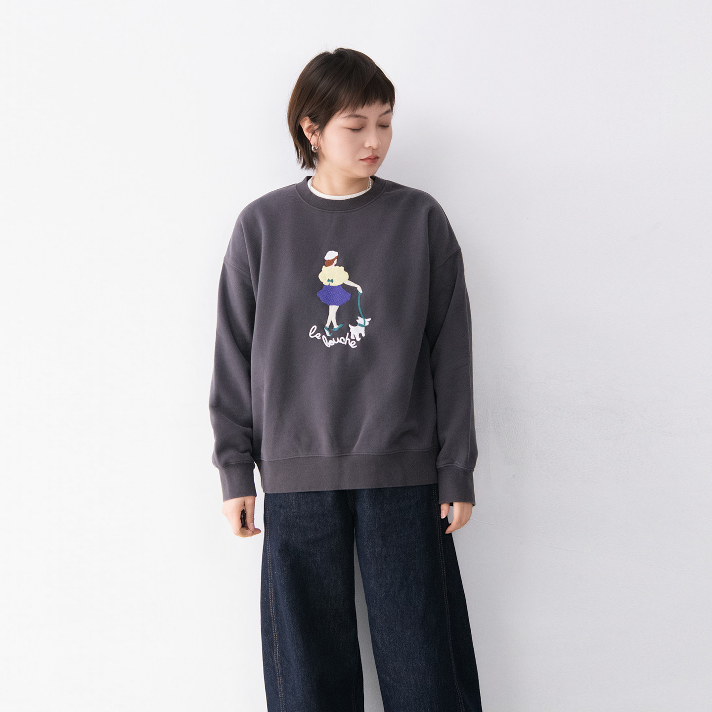 工厂清仓超划算！高品质棉质加绒圆领套头刺绣长袖卫衣女保暖上衣,女装/女士精品,卫衣/绒衫,淘宝优惠券,粉丝福利购,淘宝优惠卷