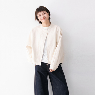 褶皱皮衣女立领下摆抽绳高品质上衣外套 柔软甜酷风蝙蝠袖 春季 新款