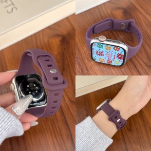 适用阿斯尼WatchUltra4+手表表带Asni Ultra 4+硅胶亲肤替换腕带