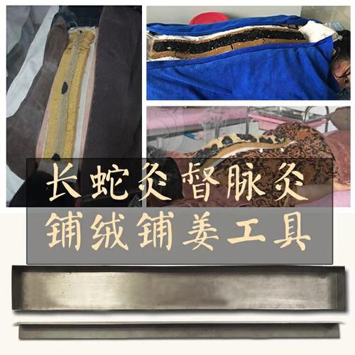 工具成型器一次姜粉长蛇灸