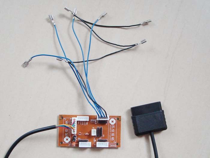 PS2 ARCADE FIGHTING GAME STICK THE KING OF FIGHTERS STREET FIGHTER TEKKEN NON-COMPUTER INTERFACE XUNJIA JOYSTICK