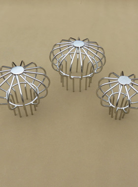 阳台地漏50/75/110Pv管不锈钢室户外过滤 天台防堵屋顶网罩雨水斗