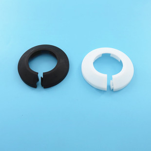 32管道装饰圈可拆分圆形龙头遮丑盖板暖气管角阀水管卡扣式塑料盖