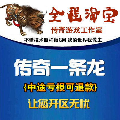 传奇一条龙单机外网局域网服务器开区开服架设视频教程群刷广告