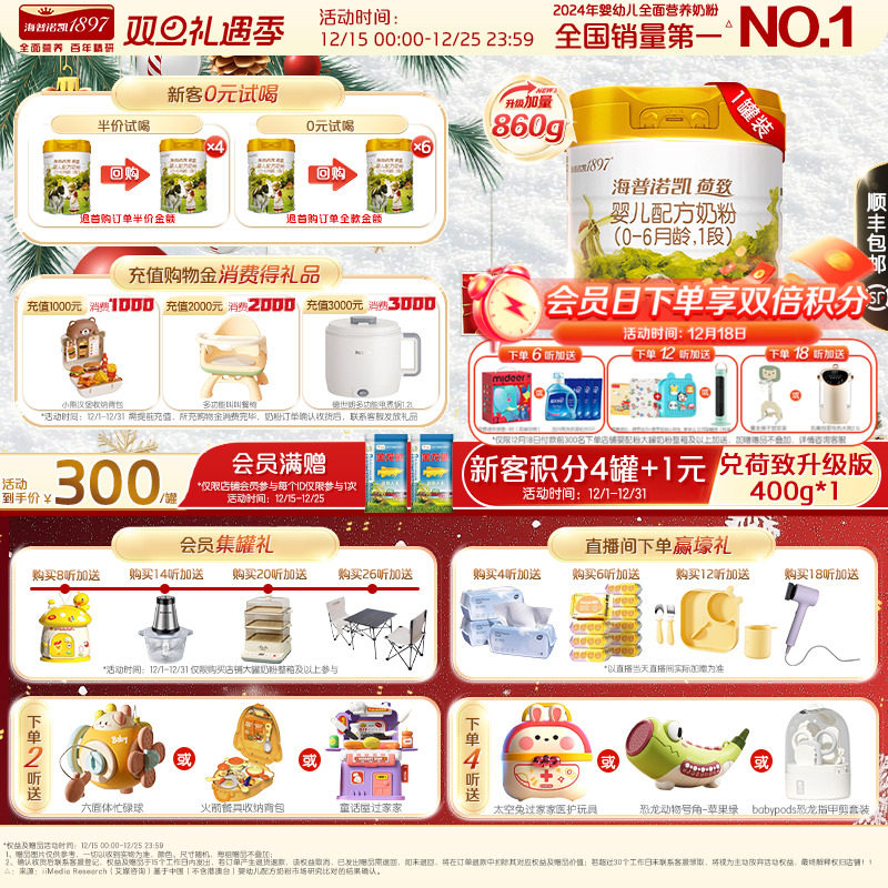 品牌官旗】海普诺凯1897荷致1段