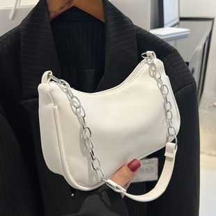 法国小众腋下包包夏2025新款 链条单肩包女包洋气高级感小包 潮时尚