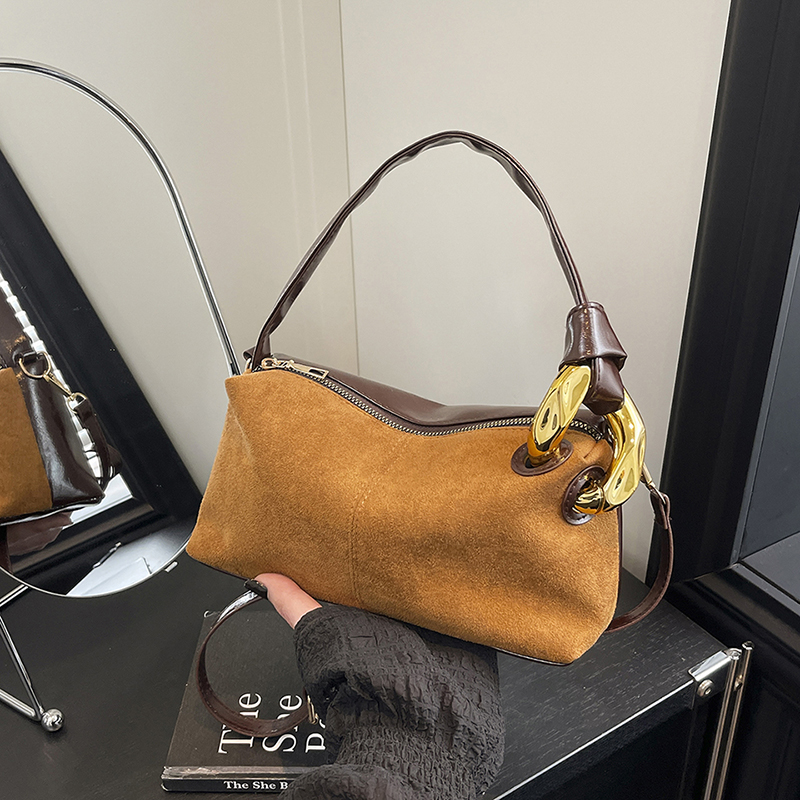 百搭手提包休闲软皮单肩斜挎包