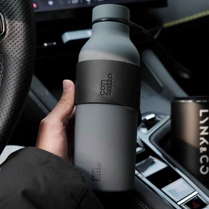 欧式户外保温杯大容量不锈钢