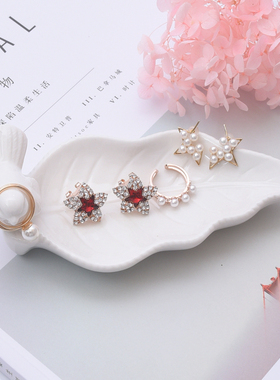 简约陶瓷盘白色树叶盘小鸟造型首饰盘装饰物甜品珠宝展示架收纳盘