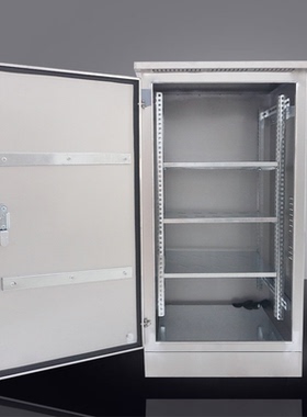 户外防水不锈钢配电箱室外防雨网络机柜监控交换机通信弱电设备箱