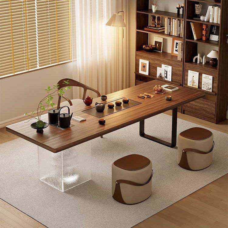实木大板泡茶桌椅组合办公家用客厅简约嵌入式茶盘茶台一体,商业/办公家具,茶台/茶桌,淘宝优惠券,粉丝福利购,淘宝优惠卷