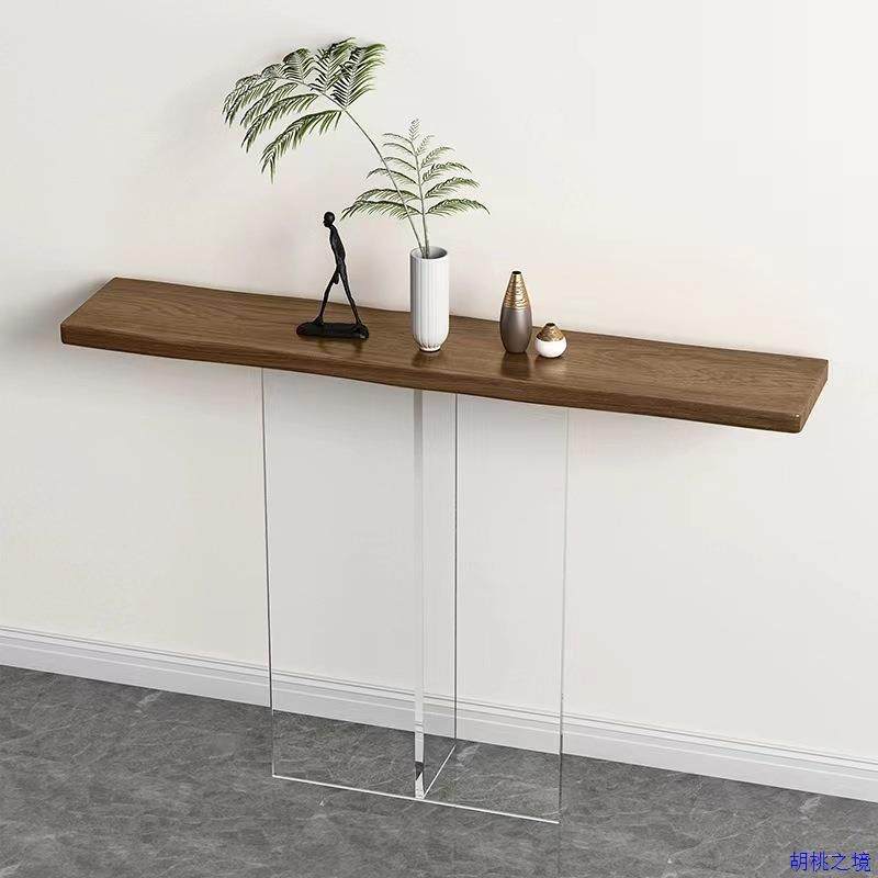 轻奢亚克力玄关桌落地摆件售楼处酒店会所大堂时尚艺术入户玄关柜,住宅家具,玄关台,淘宝优惠券,粉丝福利购,淘宝优惠卷