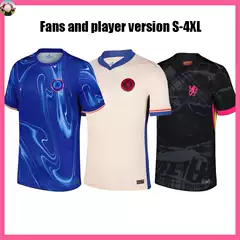 2024/25 Chelsea Jersey S-4Xl Chelsea Home and Away Third Football Uniform