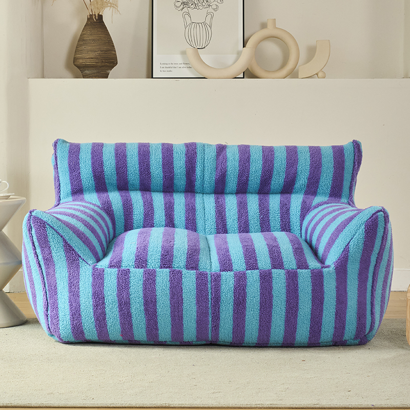 现代简约懒人沙发榻榻米双人客厅卧室小户型躺椅休闲单人沙发可爱