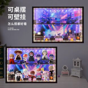 适用于檀健次多见一次手办周边盲盒收纳场景演唱会展示盒摆件礼物