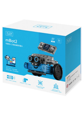makeblock 可编程机器人拼装积木玩具小车 mbot2 套装