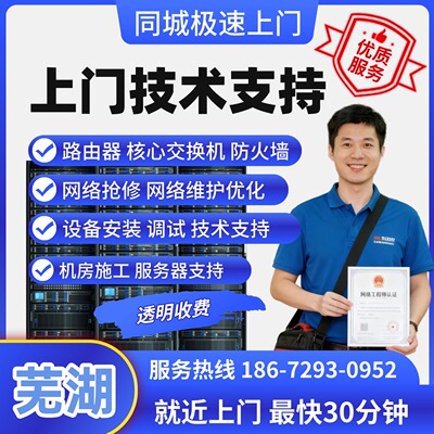 服务器网络维修路由器交换机芜湖上门技术支持机房设备浪潮戴尔