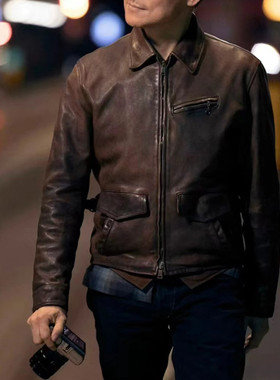 行业鼎配【歌神新款RL新报童】意产蜡染小马皮日本UN双开铜拉链