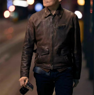 意产蜡染小马皮日本UN双开铜拉链 RL新报童 行业鼎配 歌神新款