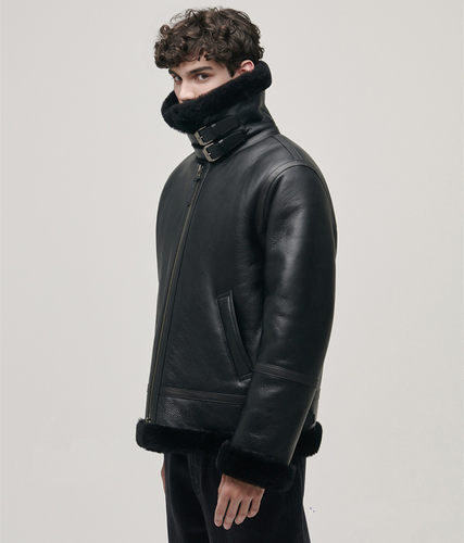 新西兰美利奴羊皮毛一体B6