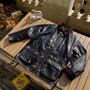 复古中款 26春新 猎装 柔化茶芯小幼马皮英式 风衣男女 桑尼紫标