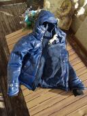 头层小幼马皮真皮衣 日本帽斜拉链马蹄袖 蜡染马皮棉服 男女通穿