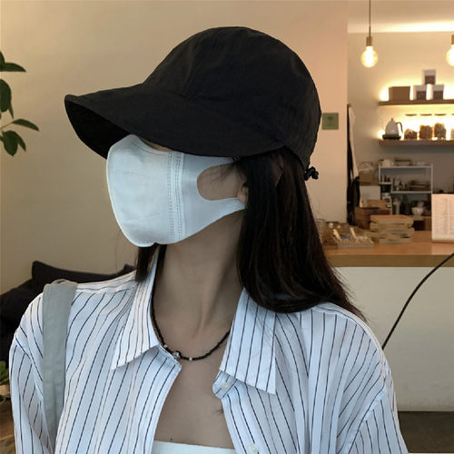 赵露思同款素颜街渔夫帽女