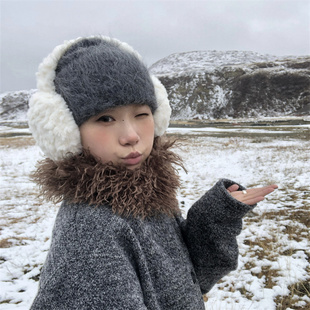 【雪国来信】可爱毛绒耳罩冬季保暖骑车防风耳捂防冻防寒耳套耳包