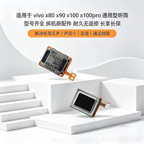 适用于x80听筒  x90 vivo x100 x100pro 上喇叭听筒外放一体