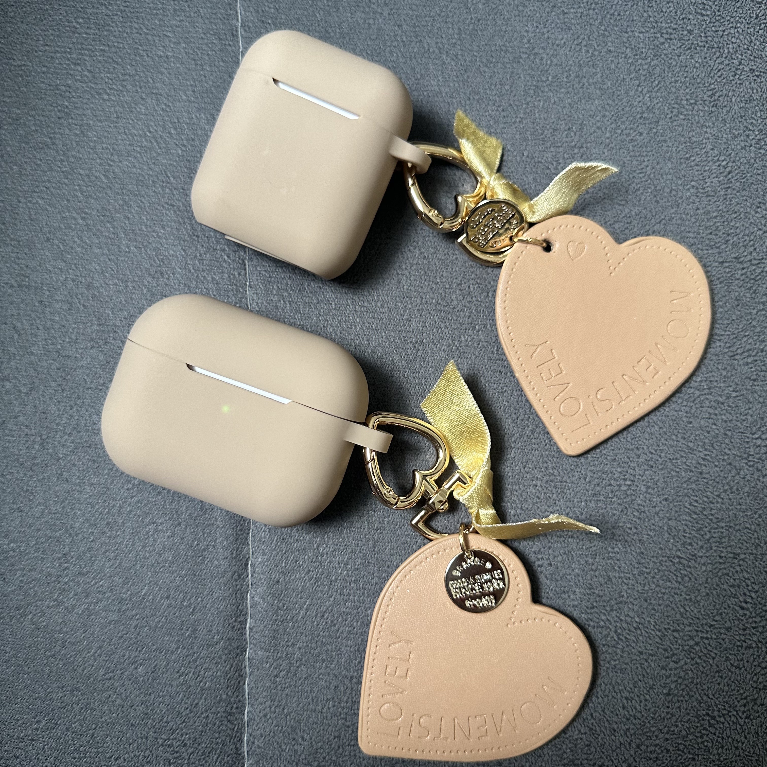 卡其色液态硅胶软壳适用于airpodspro2保护套airpods苹果耳机壳airpods2无线蓝牙airpodspro二代pro2airpods3