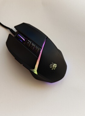 二手达尔优牧马人RGB五代血手102罗技402网吧有线游戏吃鸡鼠标usb