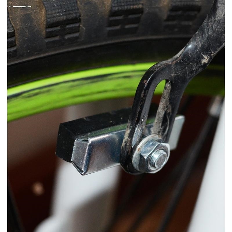 闸皮V刹公路车自行车刹车皮刹块配件通用刹车片普通单车耐磨零