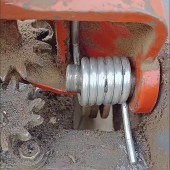 25B 400切割机大弹簧255 355钢材机弹簧电动工具配件DH26 1040