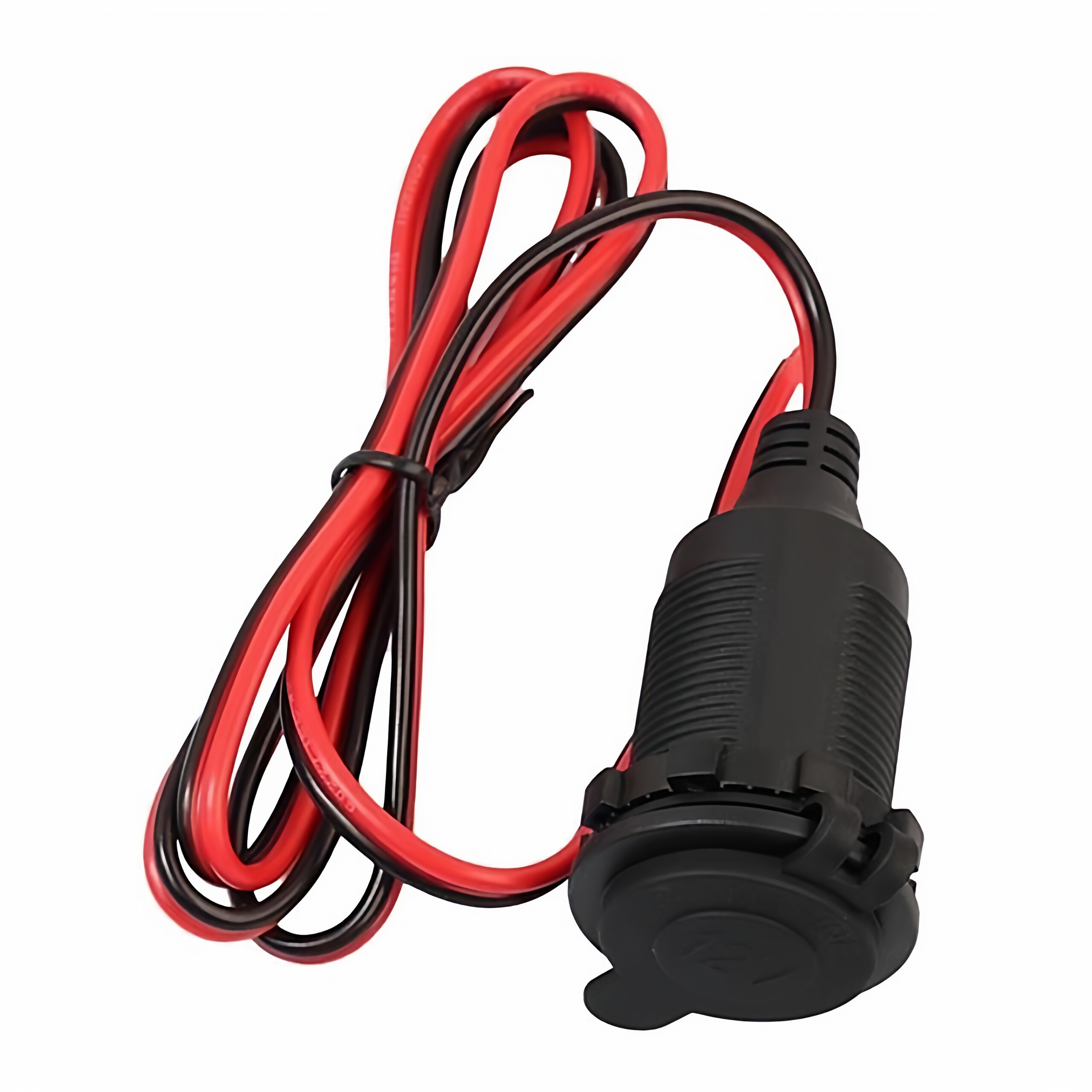 点烟器母座汽车载改装12V24V伏车用充电插座母头大功率点烟器底座