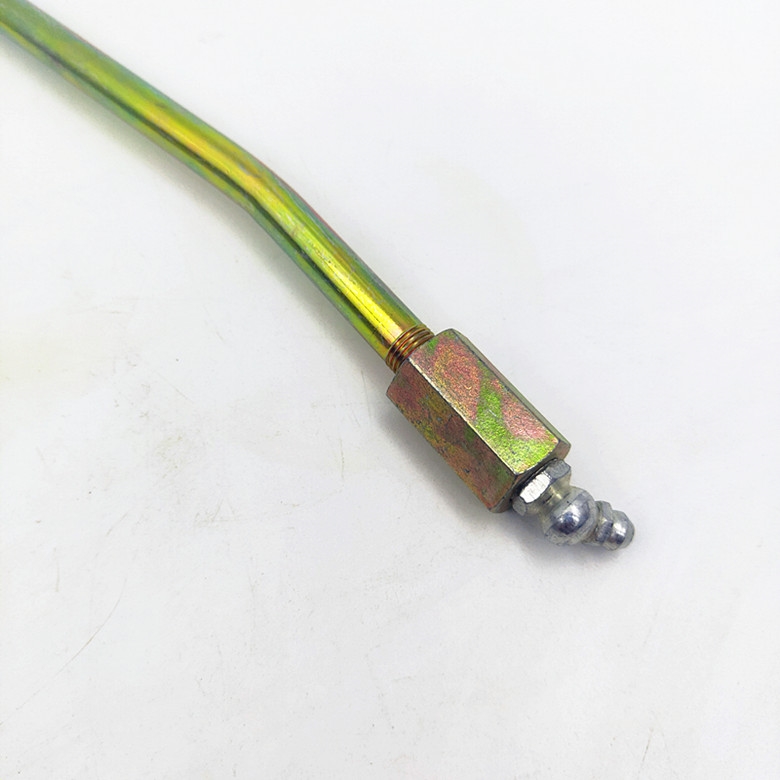 黄油枪杆延长接头双内丝螺丝内丝注油嘴铁接头螺纹延长管对接