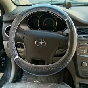 保护套防污塑料一次性把套100个包邮 汽车维修保养一次性方向盘套